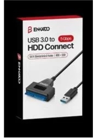 Enkado Ekd-uh80 Usb 3,0 To 5gbps Hdd Connect Adaptör