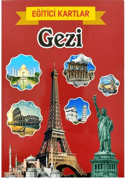 Gezi Eğitici Oyun Kartları - Etkinlik Kartları