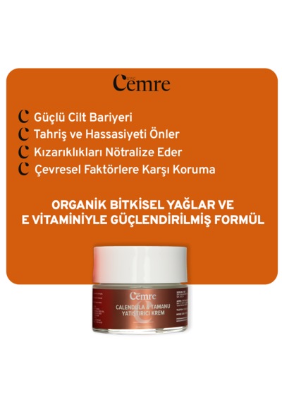Calendula & Tamanu Yatışırıcı Krem