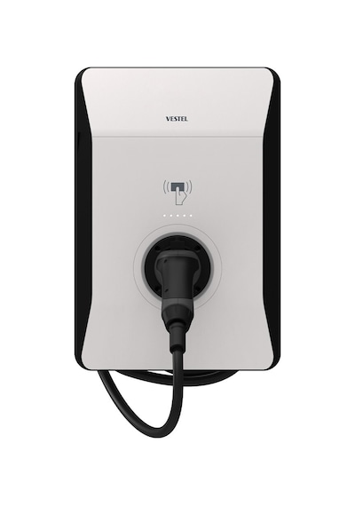 Zes Vestel Evc04 Smart Yeni Kasa 22 Kw Ac 5m Kablolu Şarj İstasyonu