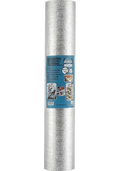 Çok Amaçlı Örtü Raf Mutfak Dolabı Banyo Dolabı Vs. 1,7 Metre X 30 Cm Metalize Renk Belirtilmemiş Çok Diğer
