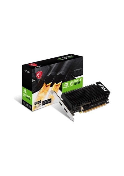 Msı Geforce Gt1030 4ghd4 Lp Oc 4gb Ddr4 64bıt 1xhdmı 1xdp Ekran Kartı