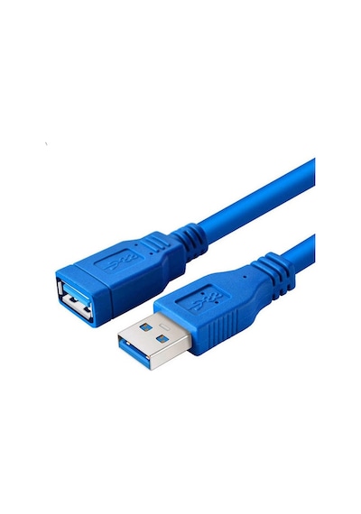 1.5 Metre USB 3.0 Harddisk HDD Uzatma Kablosu Erkek Dişi Kablo