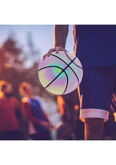 Kapris Holografik Işıklı Basketbol Topu No: 7