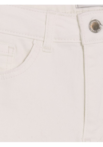 Lcw Jeans Beyaz Yüksek Bel Flare Fit Kadın Jean Pantolon