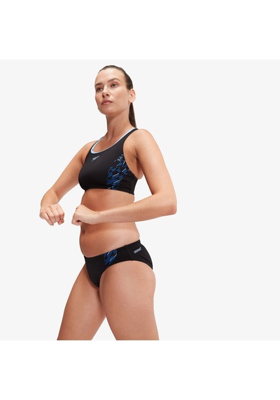 Speedo Placement 2 Piece Kadın Siyah Bikini - 8-00306016856