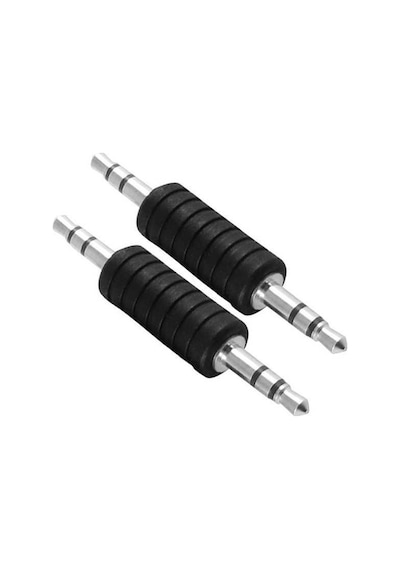 Stereo Birleştirici 3.5Mm Jack Erkek Erkek Ara Aparat Aux Ek 3.5