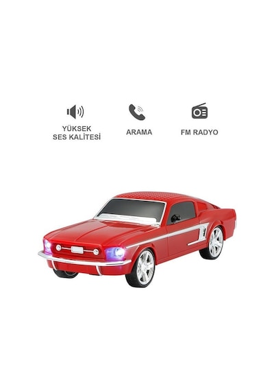 Torima WS-1967 Araba Tasarım Led Işık Bluetooth Hoparlör
