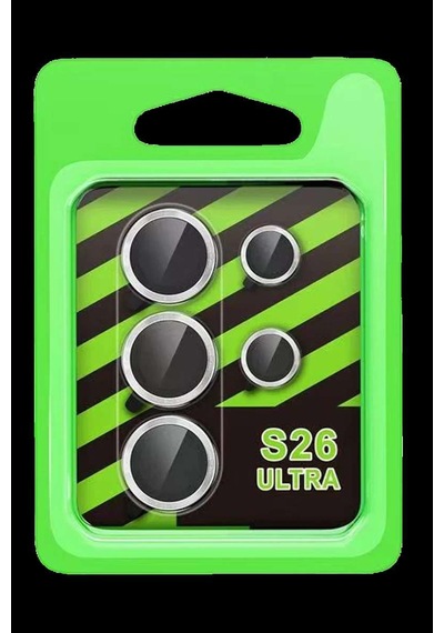 Galaxy S26 Ultra Raze Metal Kamera Lens - Gümüş Diğer
