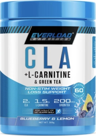 Everload Nutrition Cla + L-carnitine & Green Tea 60 Servis