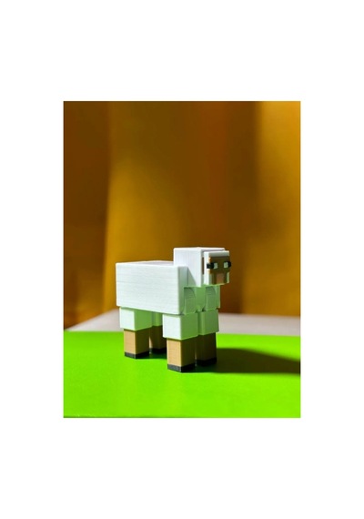 Minecraft Hareketli Koyun Figürü