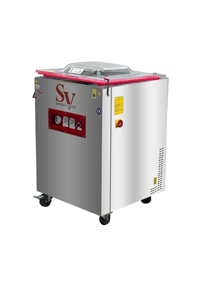 Sönmez Vakum Çift Çene 50 Cm Ayaklı Vakum Makinesi