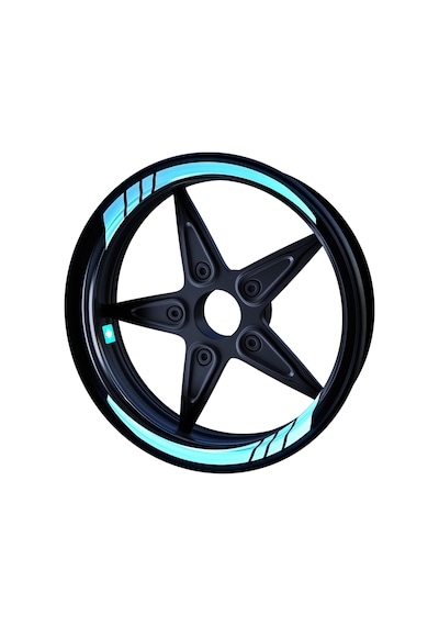 Moto GP Nane Yeşili İç Jant Şeridi Sticker Çınar Extreme