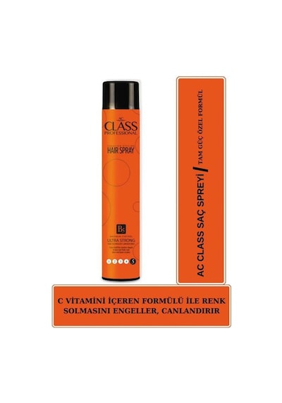 Ac Class Saç Spreyi 400ml. B5 Ultra Strong