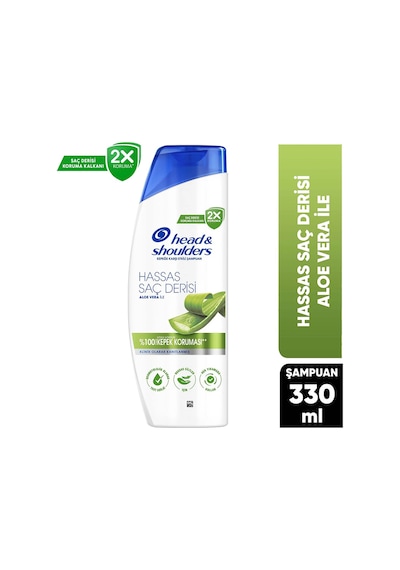 H&s Şampuan Hassas Saç Derisi Aloe Vera 330 Ml Beyaz