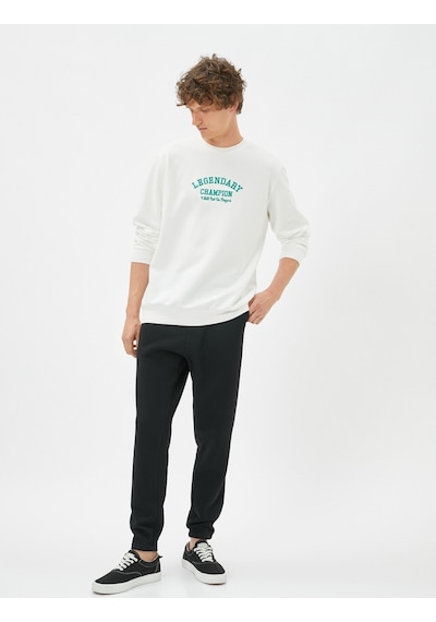 Koton Jogger Eşofman Altı Beli Bağcıklı Cep Detaylı Siyah 4wam40001mk 4WAM40001MK999 Siyah Koton Jogger Eşofman Altı Beli Bağcıklı Cep Detaylı Siyah 4wam40001mk 4WAM40001MK999 Siyah