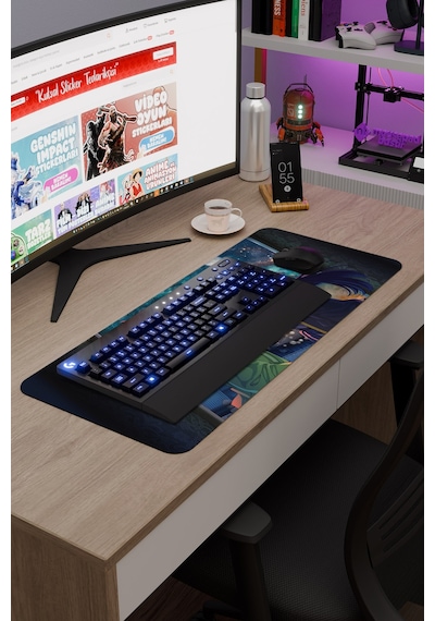 Kusuriya No Hitorigoto Anime V1 - 70x30 Xl Gaming Kauçuk Kaymaz Taban Mouse Pad Fare Altlığı