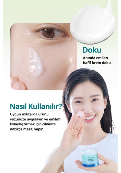 Hassas Ciltlere Bakım Sunan Nemlendirici Krem Goodal Houttuynia Cordata Hyaluron Soothing Cream