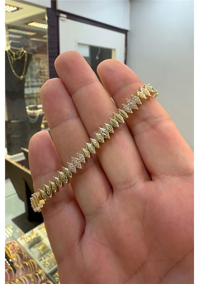 14 K Renk Vip Xuping Bileklik Altın