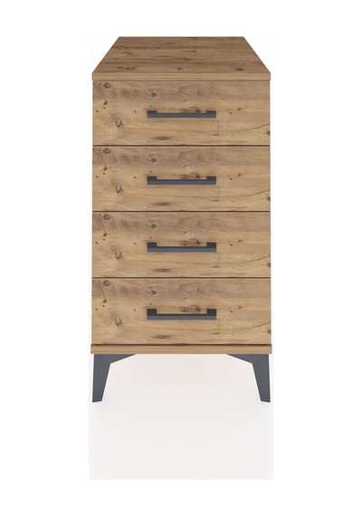 Kronos Komodin 4 Çekmeceli 44x59x80 Çam-çam Çam