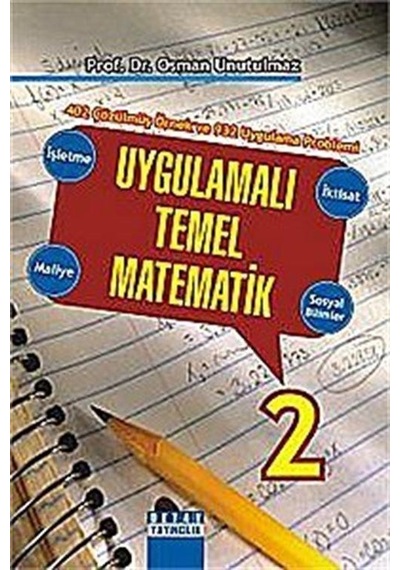Uygulamalı Temel Matematik 2 -  Detay Yayıncılık