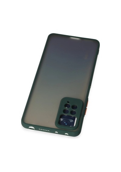 Xiaomi Redmi Note 12 Pro 4g Kılıf Montreal Silikon Kapak - Yeşil Altın