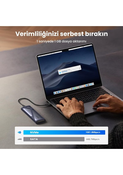 Ugreen M.2 Nvme Ngff Ssd Muhafaza 10gbps 2tb