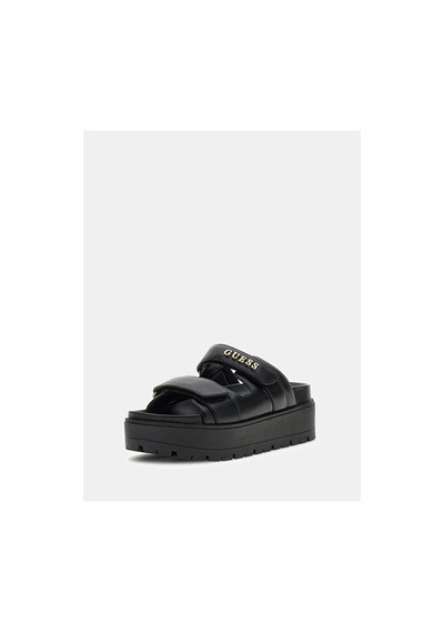 Guess Faxon Kadın Siyah Sandalet Fljfaxele03-black Siyah