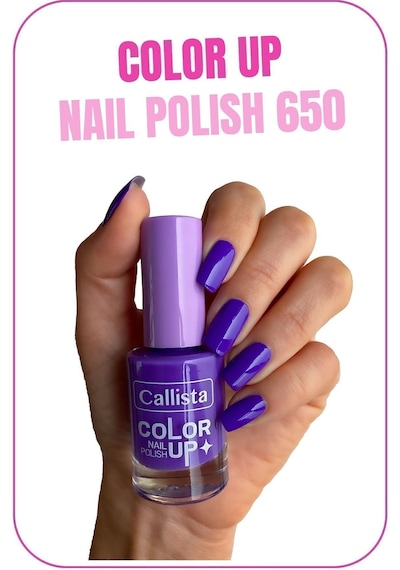 Callista Color Up Nail Polish Oje 650 Better Than Your Ex - Mor