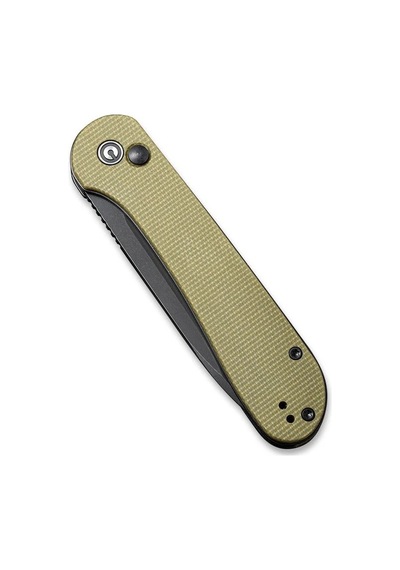 Civivi Button Lock Elementum Pocket Knife Micarta Handle Kamp Çakı Yeşil