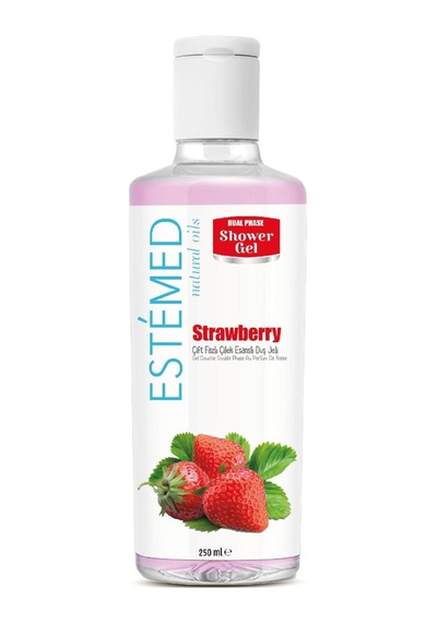 Estemed Kuru Ciltler Için Nemlendirici Etkili Çilekli Duş Jeli & Moisturizing Shower Gel 250 Ml