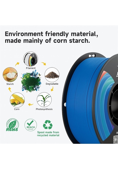 Creality Ender Pla+ Filament Koyu Mavi 1.75mm 1kg - Urhanshop Gönderimli