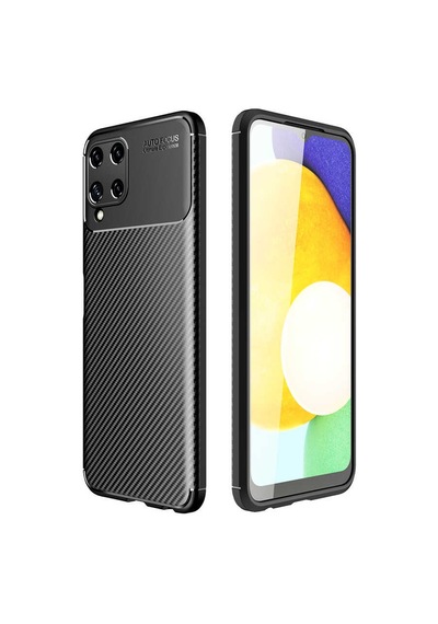 More Tr Samsung Uyumlu Galaxy M32 Kılıf Mtr Negro Silikon Kapak - Kahverengi