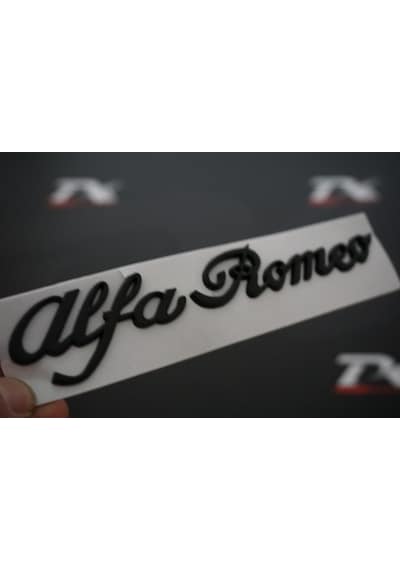 Alfa Romeo Bagaj 3M 3D Krom Metal Logo (547331163)