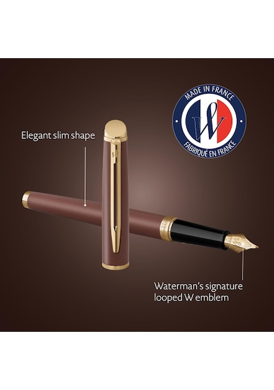 Watermanhemisphere 25 Metalik Bakır Gt Dolma Kalem Genel