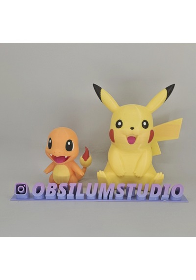 Pokemon Pikachu Charmander Seti