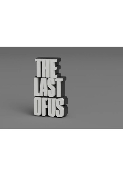 The Last Of Us Logo Dekor