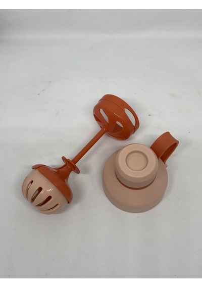 Shotay Tea Cup Süzgeçli Tritan Matara Pembe 680 Ml St- 6637