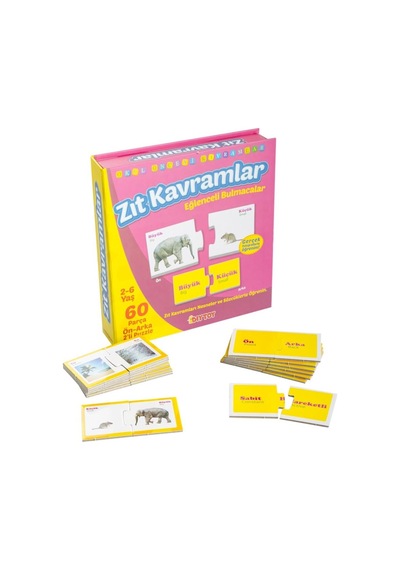 Eğlenceli Bul.delüx 60 Prç Zıt Kavramlar