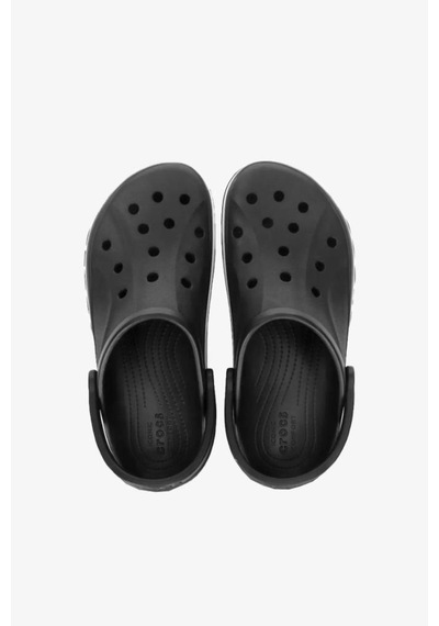 Crocs 205089-bayaband 066-black/whıte Unisex Terlik Siyah