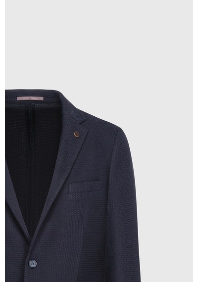 AC&Co / Altınyıldız Classics Erkek Lacı Yünlü Slim Fit Dar Kesim Mono Yaka Desenli Torba Cepli Ceket Lacı AC&Co / Altınyıldız Classics Erkek Lacı Yünlü Slim Fit Dar Kesim Mono Yaka Desenli Torba Cepli Ceket Lacı