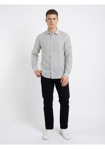 LOFT Regular Fit Erkek Gömlek U.kol Lf2042947 Q1.v1 Siyah LOFT Regular Fit Erkek Gömlek U.kol Lf2042947 Q1.v1 Siyah