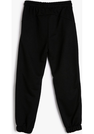 Koton Basic Jogger Eşofman Altı Beli Bağlamalı Cepli Kat Detaylı Siyah 4wkg40190ak 4WKG40190AK999 Siyah Koton Basic Jogger Eşofman Altı Beli Bağlamalı Cepli Kat Detaylı Siyah 4wkg40190ak 4WKG40190AK999 Siyah