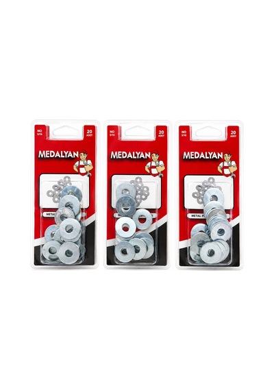 240 Adet 5/16 Metal Pul 12x20pcs 5468 Diğer