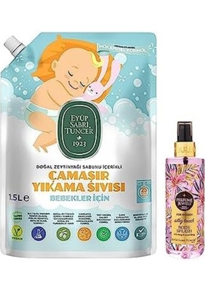 Vücut Spreyi Silky Ve Bebek Çamaşır Deterjanı