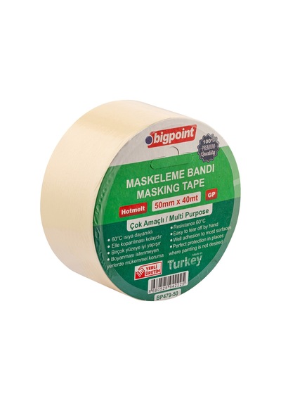 Bigpoint Maskeleme Bandı 50mm X 40m 1
