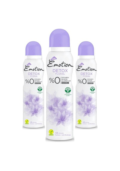 Emotion Floral Kadın Deo 150ml X3