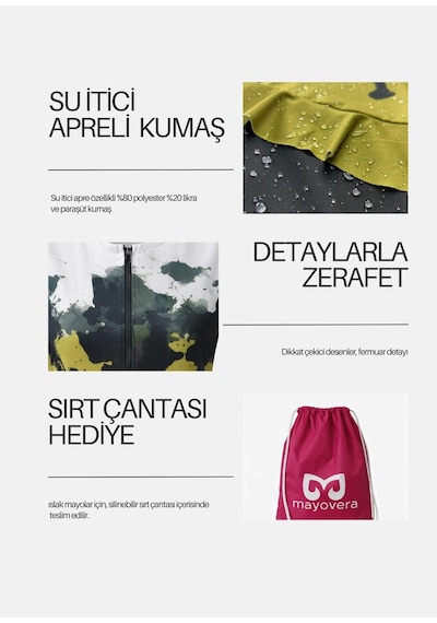 Mayovera Tesettür Mayo - Batik Siyah