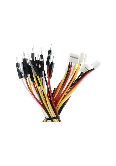 Elecrow 4 Pin Crowtail-erkek Jumper Kablo - 5 Adet