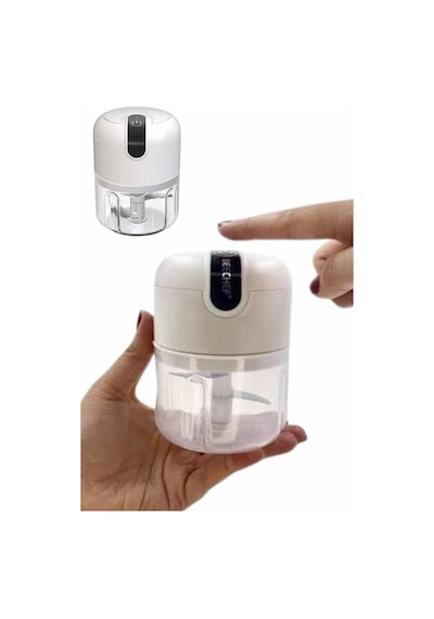 Mini El Rondosu Şarjlı Doğrayıcı Taşınabilir Rondo Blender 250 Ml Renkli